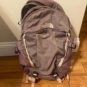 Barely Used Purple Women's North Face Recon Backpack